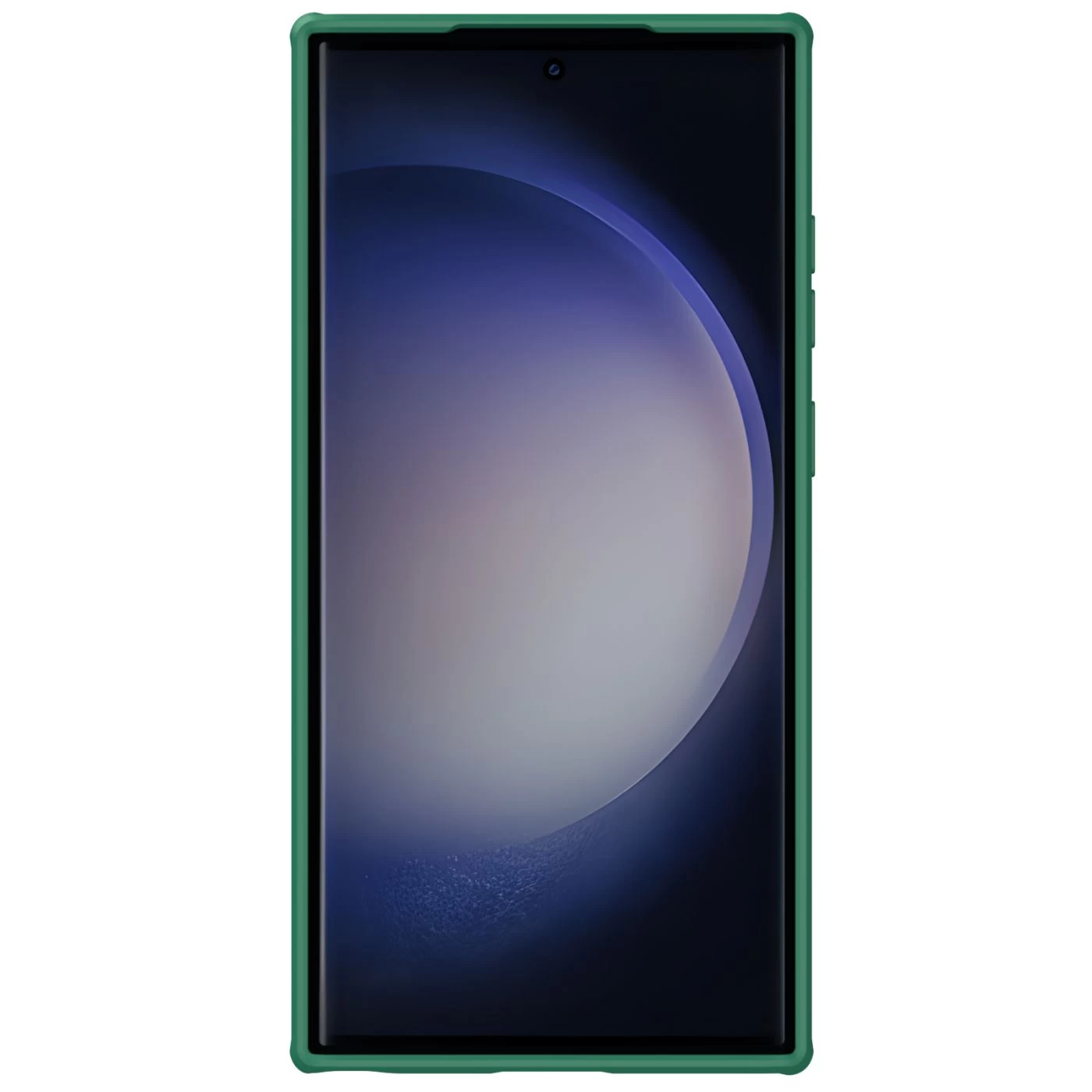 Samsung Galaxy S23 Ultra dėklas žalia NILLKIN CAMSHIELD S