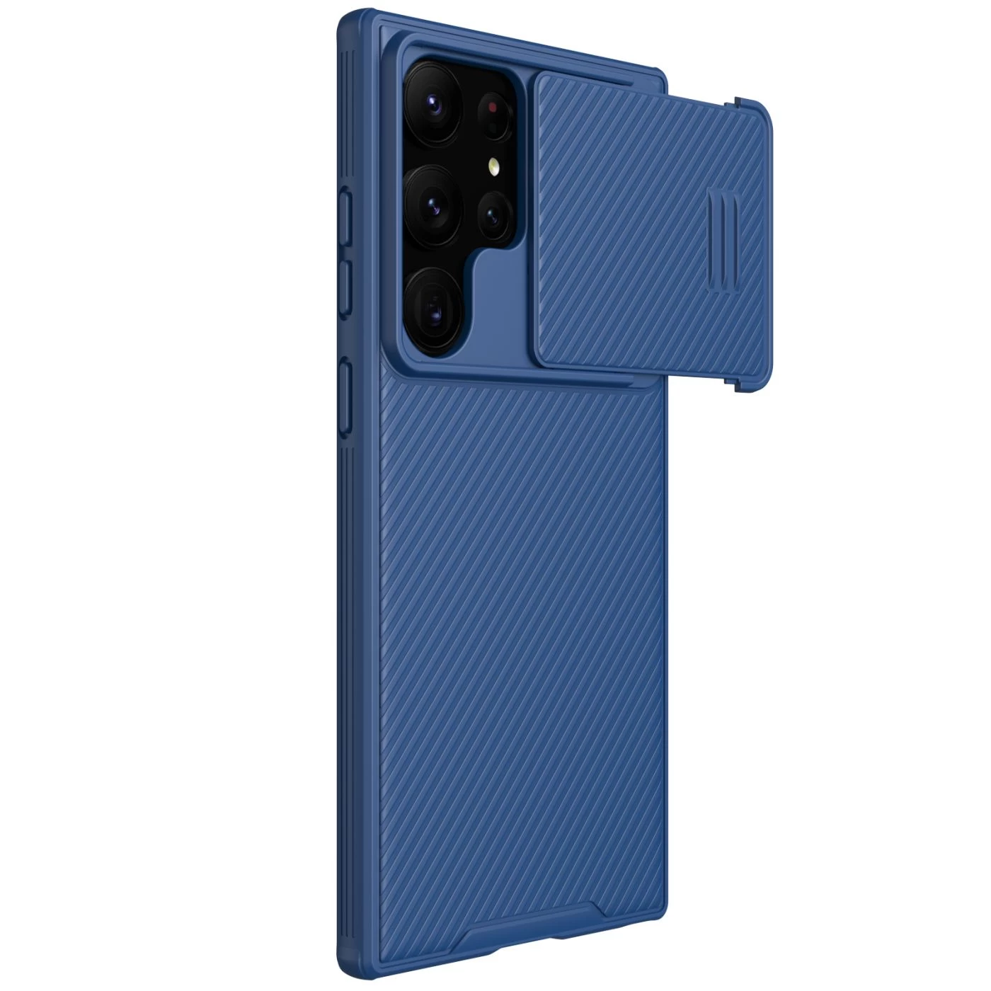 Samsung Galaxy S23 Ultra dėklas mėlyna NILLKIN CAMSHIELD S