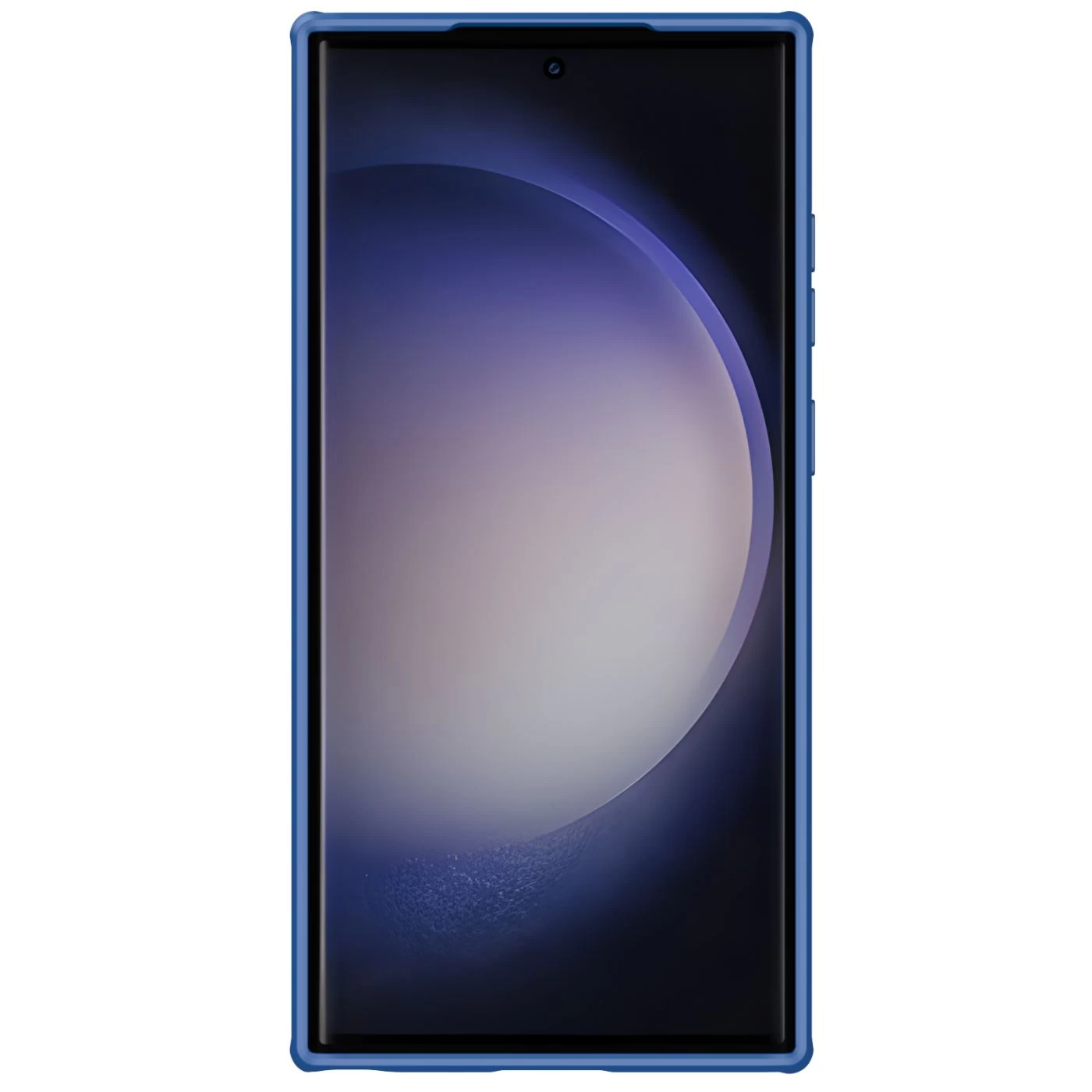 Samsung Galaxy S23 Ultra dėklas mėlyna NILLKIN CAMSHIELD S