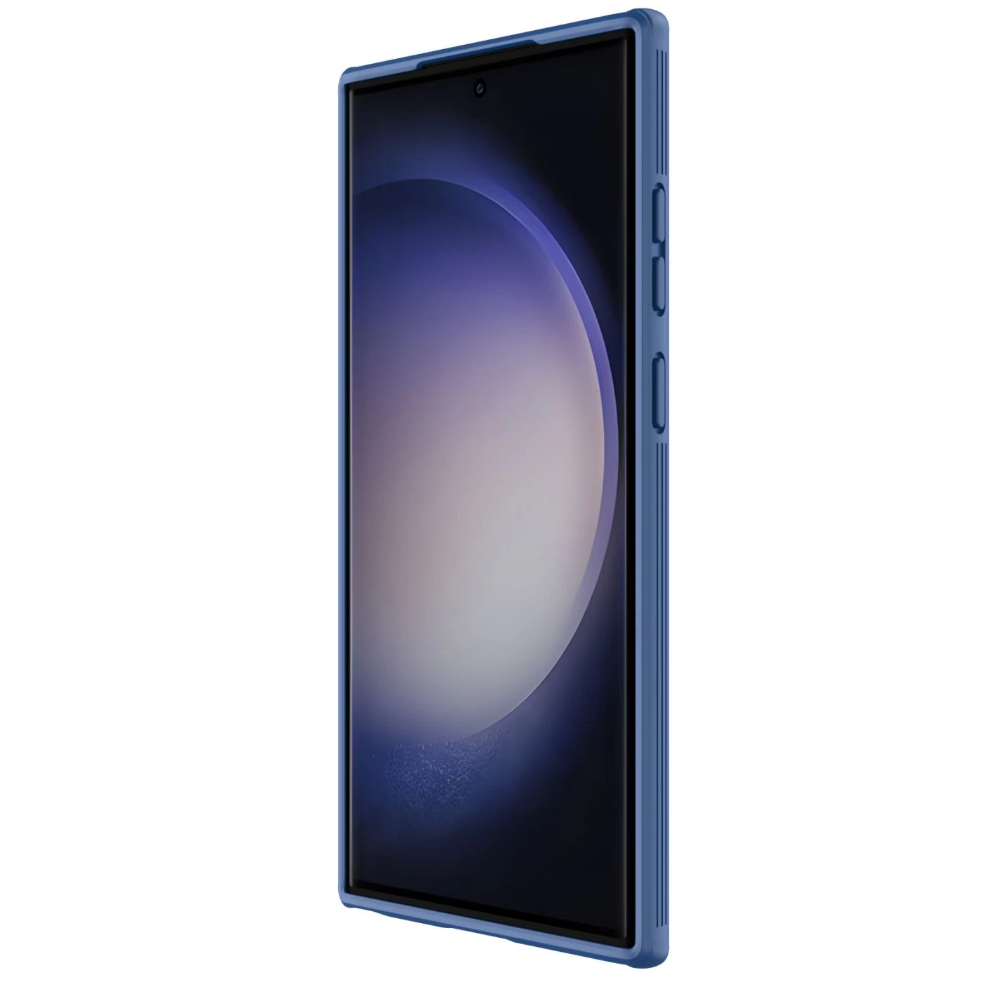 Samsung Galaxy S23 Ultra dėklas mėlyna NILLKIN CAMSHIELD S