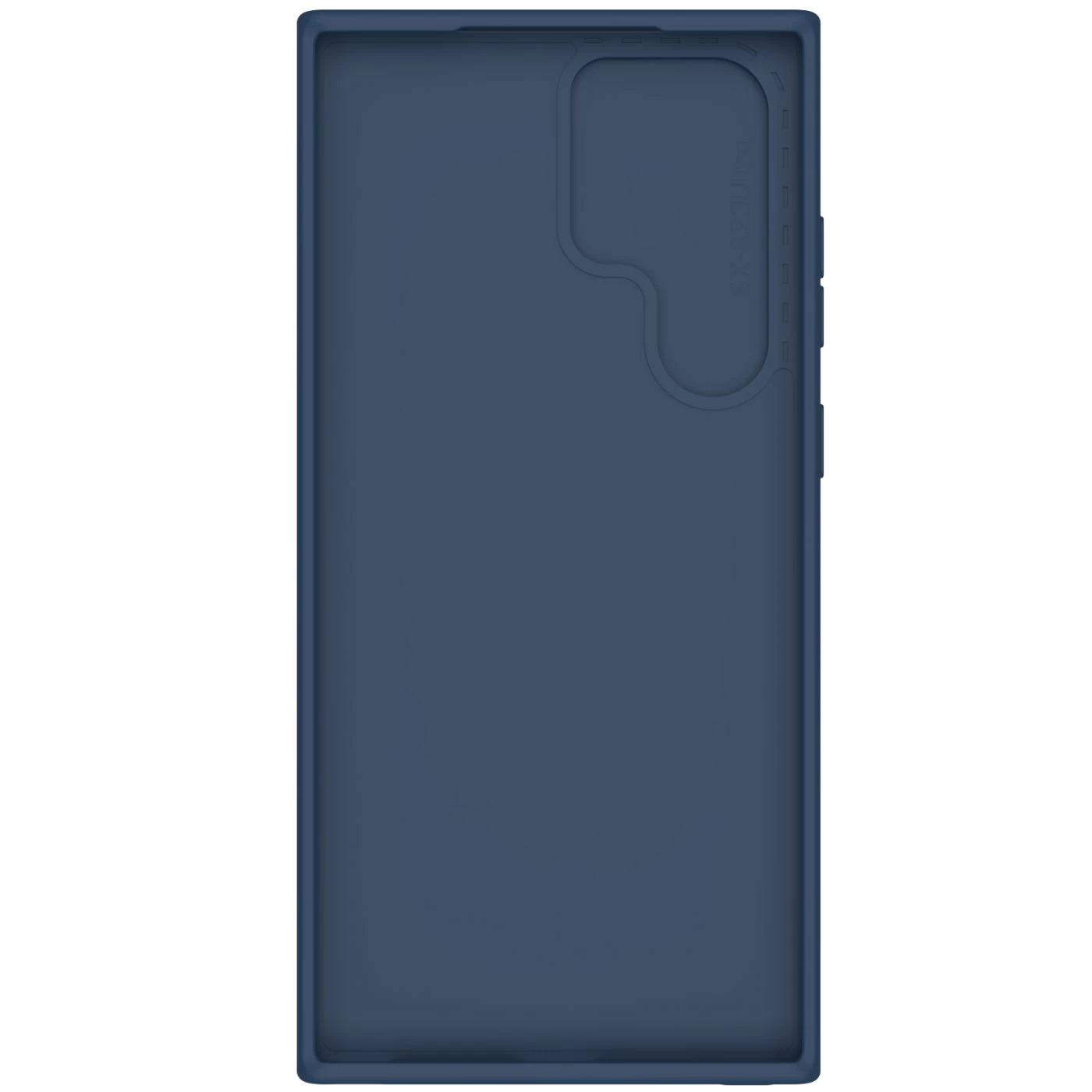 Samsung Galaxy S23 Ultra чехол синий NILLKIN CAMSHIELD SILKY SILICONE