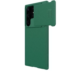 Samsung Galaxy S23 Ultra dėklas žalia NILLKIN CAMSHIELD S