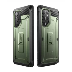 Samsung Galaxy S23 Ultra dėklas žalia SUPCASE UNICORN BEETLE PRO