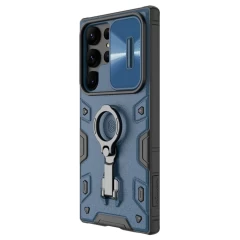 Samsung Galaxy S23 Ultra dėklas mėlyna NILLKIN CAMSHIELD ARMOR PRO