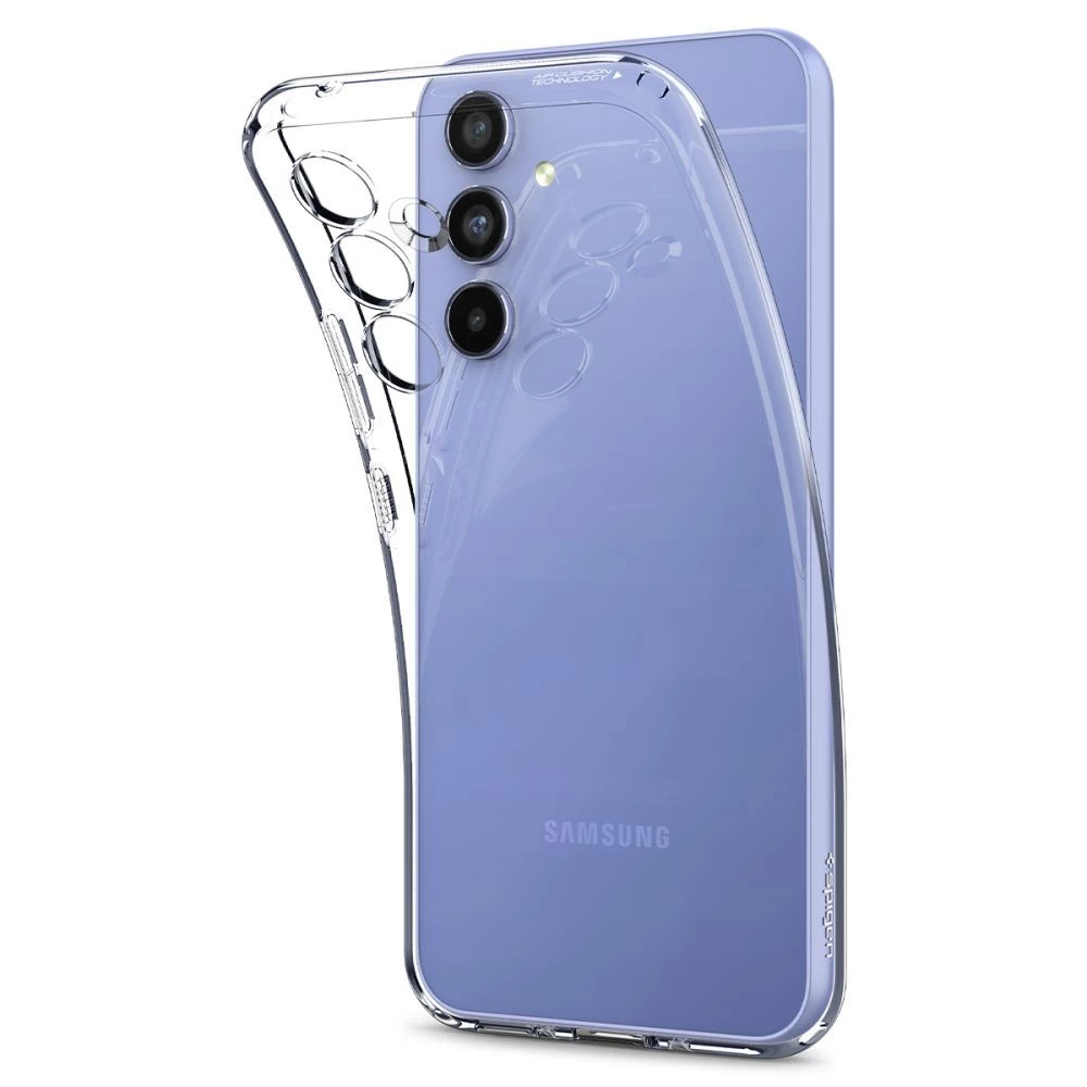 Samsung Galaxy A54 5G dėklas skaidrus SPIGEN LIQUID CRYSTAL
