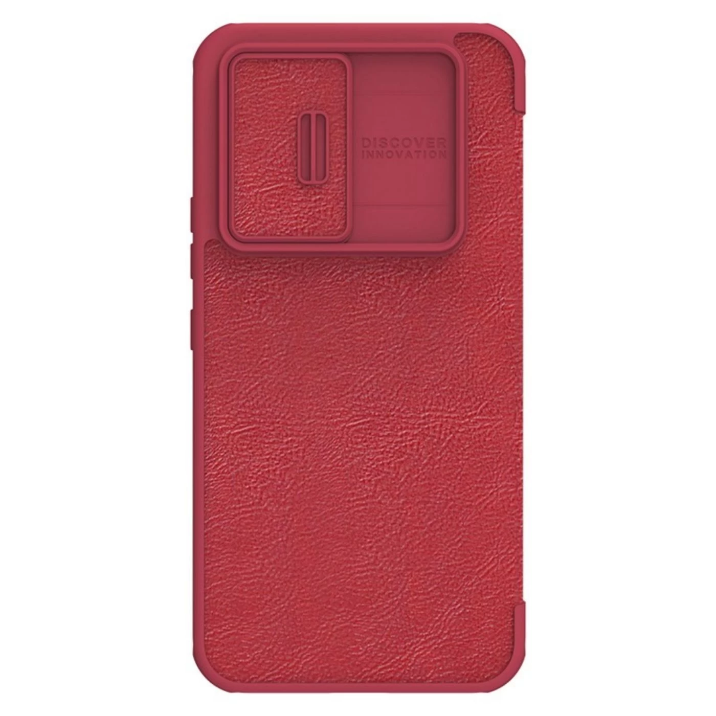 Samsung Galaxy A54 5G dėklas raudonas NILLKIN QIN PRO LEATHER