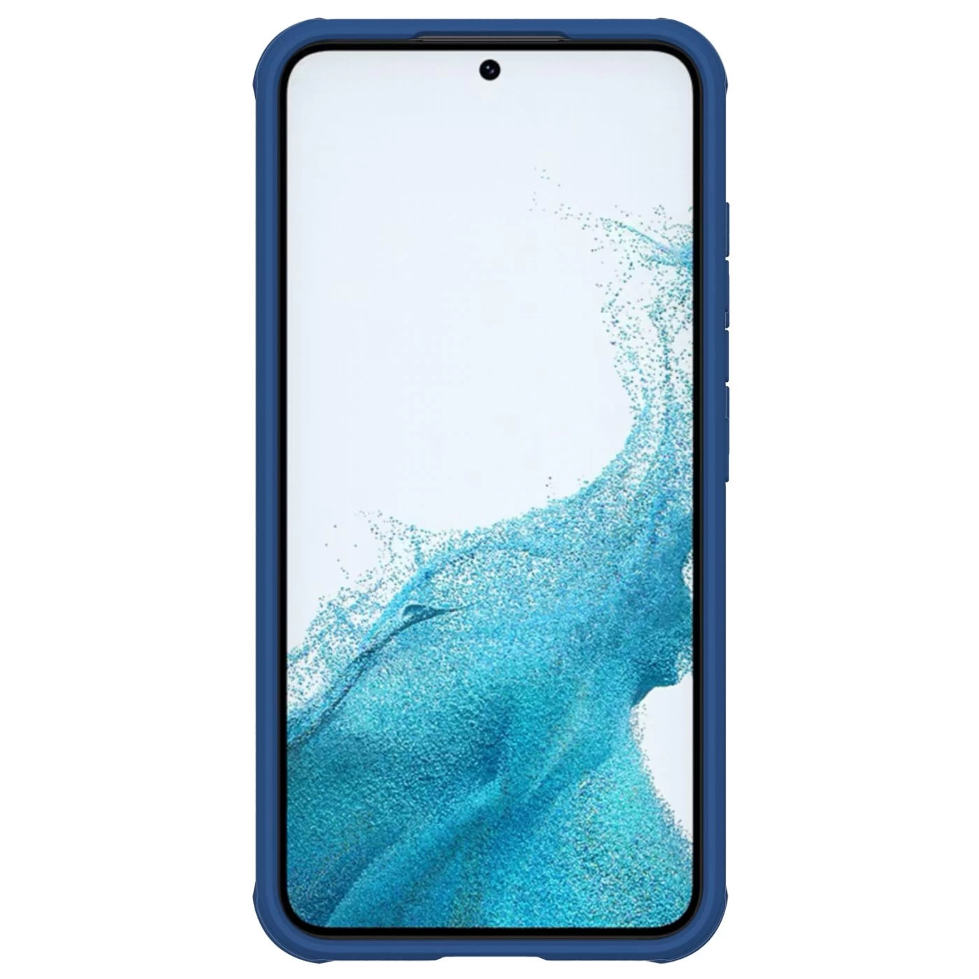 Samsung Galaxy A54 5G dėklas mėlyna NILLKIN CAMSHIELD PRO
