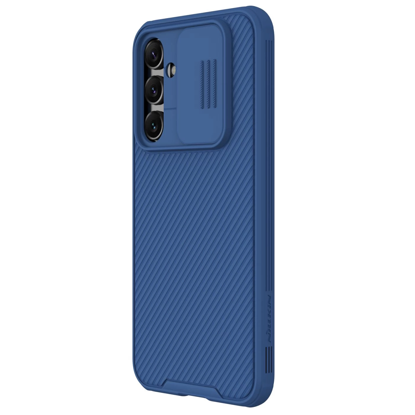 Samsung Galaxy A54 5G dėklas mėlyna NILLKIN CAMSHIELD PRO