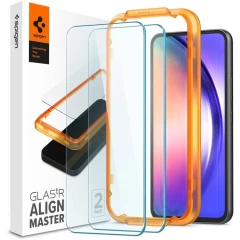 Galaxy A54 5G apsauginis stiklas SPIGEN ALM GLAS.TR 2-PACK Samsung Galaxy A54 5G