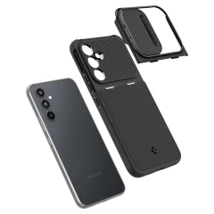 Samsung Galaxy A54 5G dėklas Juoda SPIGEN OPTIK ARMOR