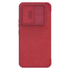 Samsung Galaxy A54 5G dėklas raudonas NILLKIN QIN PRO LEATHER