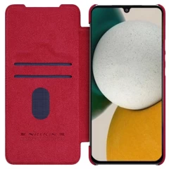 Samsung Galaxy A54 5G dėklas raudonas NILLKIN QIN PRO LEATHER