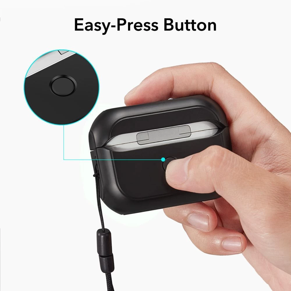 Apple AirPods Pro 2 ümbris must ESR ORBIT HALOLOCK MAGSAFE