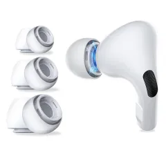 Apple AirPods Pro 2 TECH-PROTECT EAR TIPS 3-PACK skal vit
