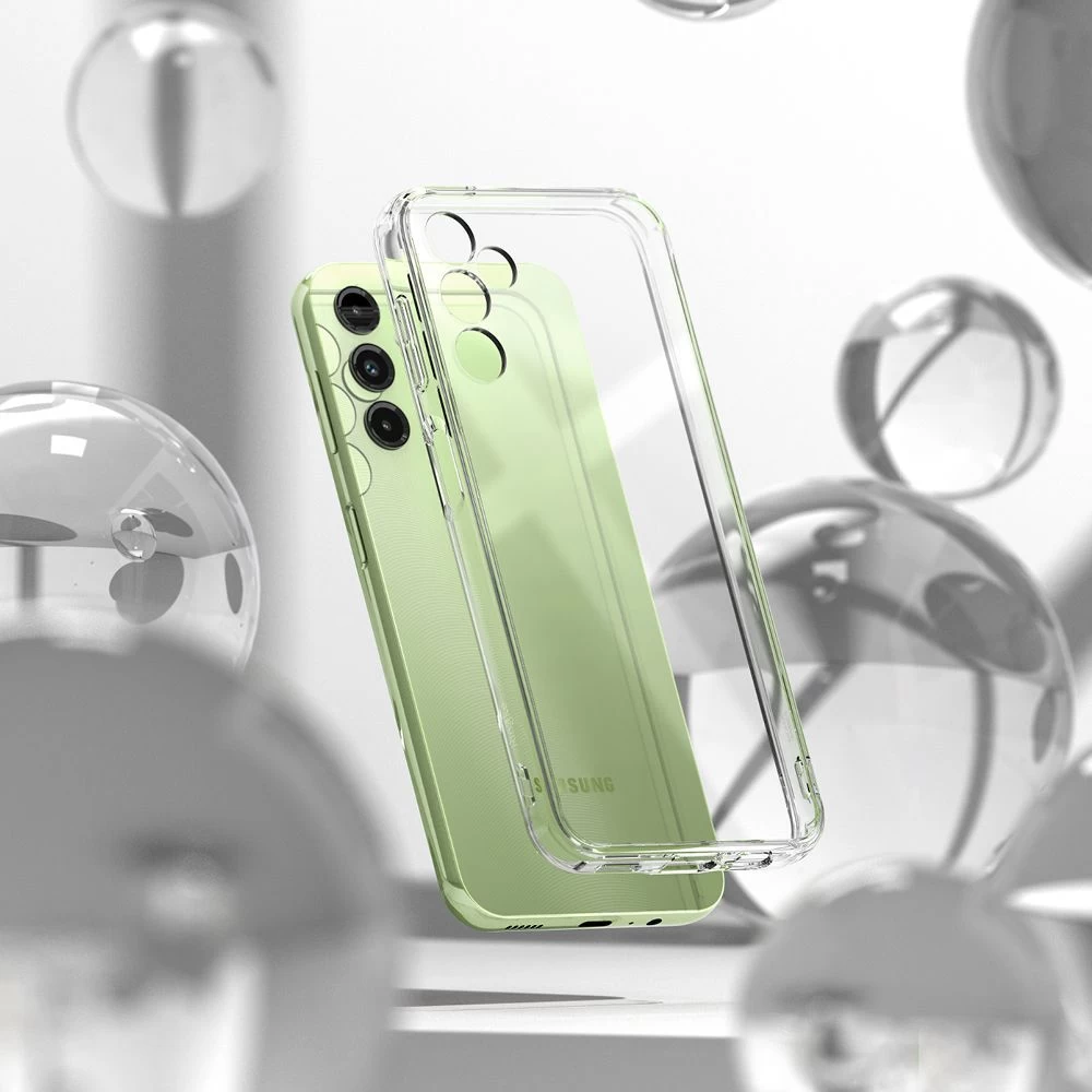 Samsung Galaxy A14 5G suojakuori läpinäkyvä RINGKE FUSION
