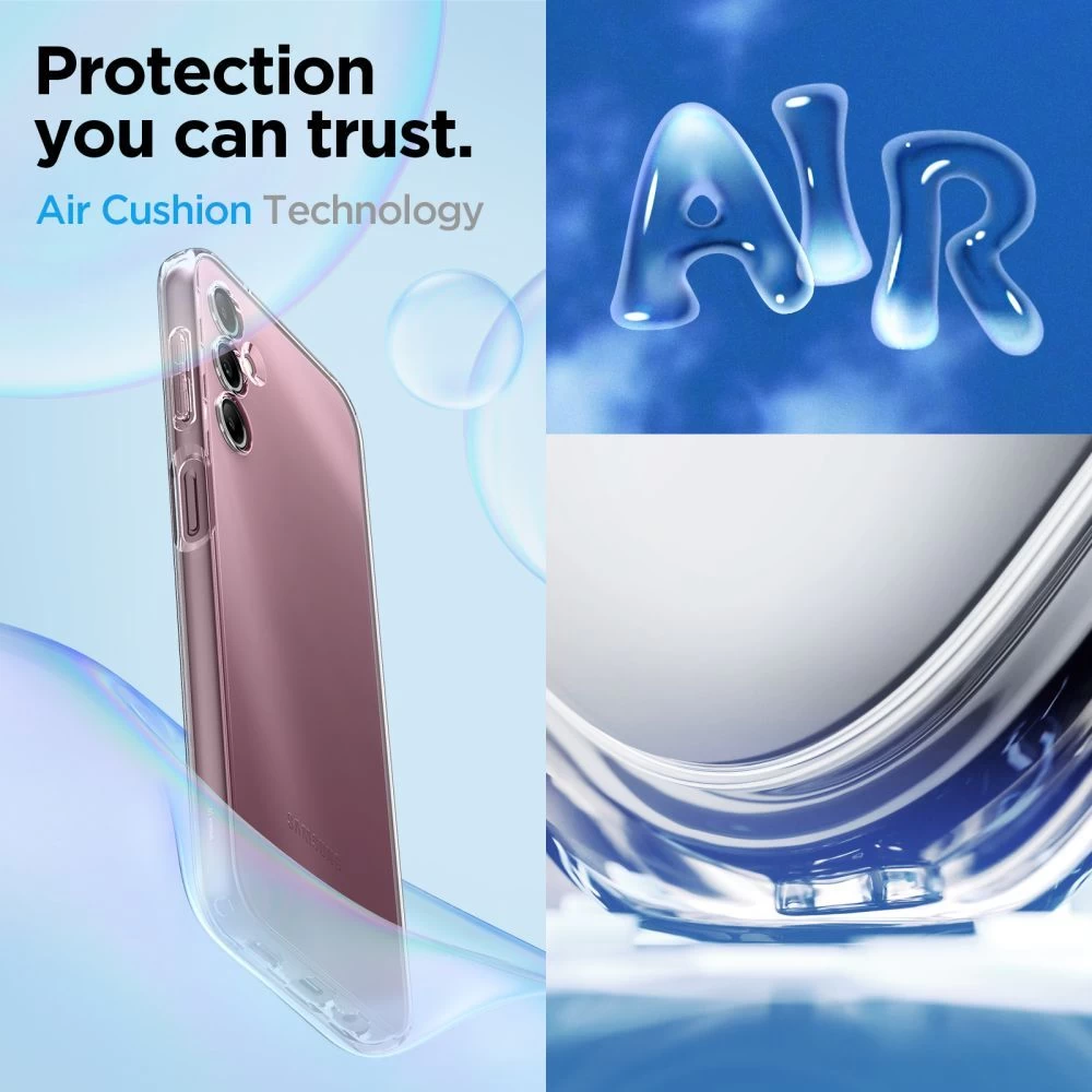 Samsung Galaxy A14 5G чехол прозрачный SPIGEN LIQUID CRYSTAL