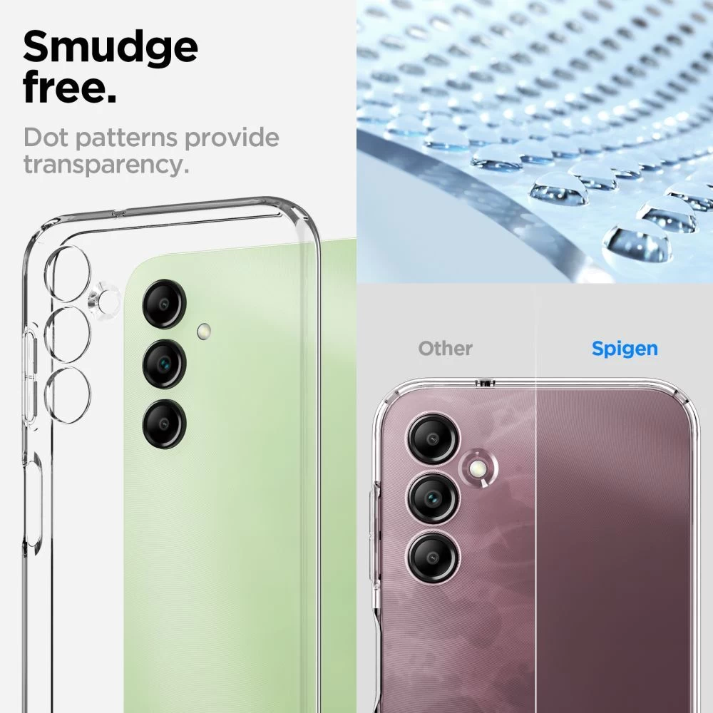 Samsung Galaxy A14 5G чехол прозрачный SPIGEN LIQUID CRYSTAL