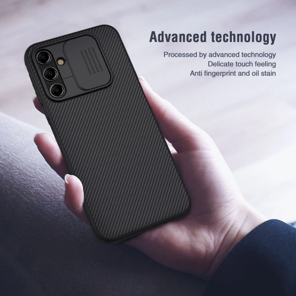 Samsung Galaxy A14 5G чехол синий NILLKIN CAMSHIELD