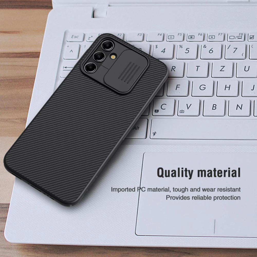 Samsung Galaxy A14 5G чехол синий NILLKIN CAMSHIELD