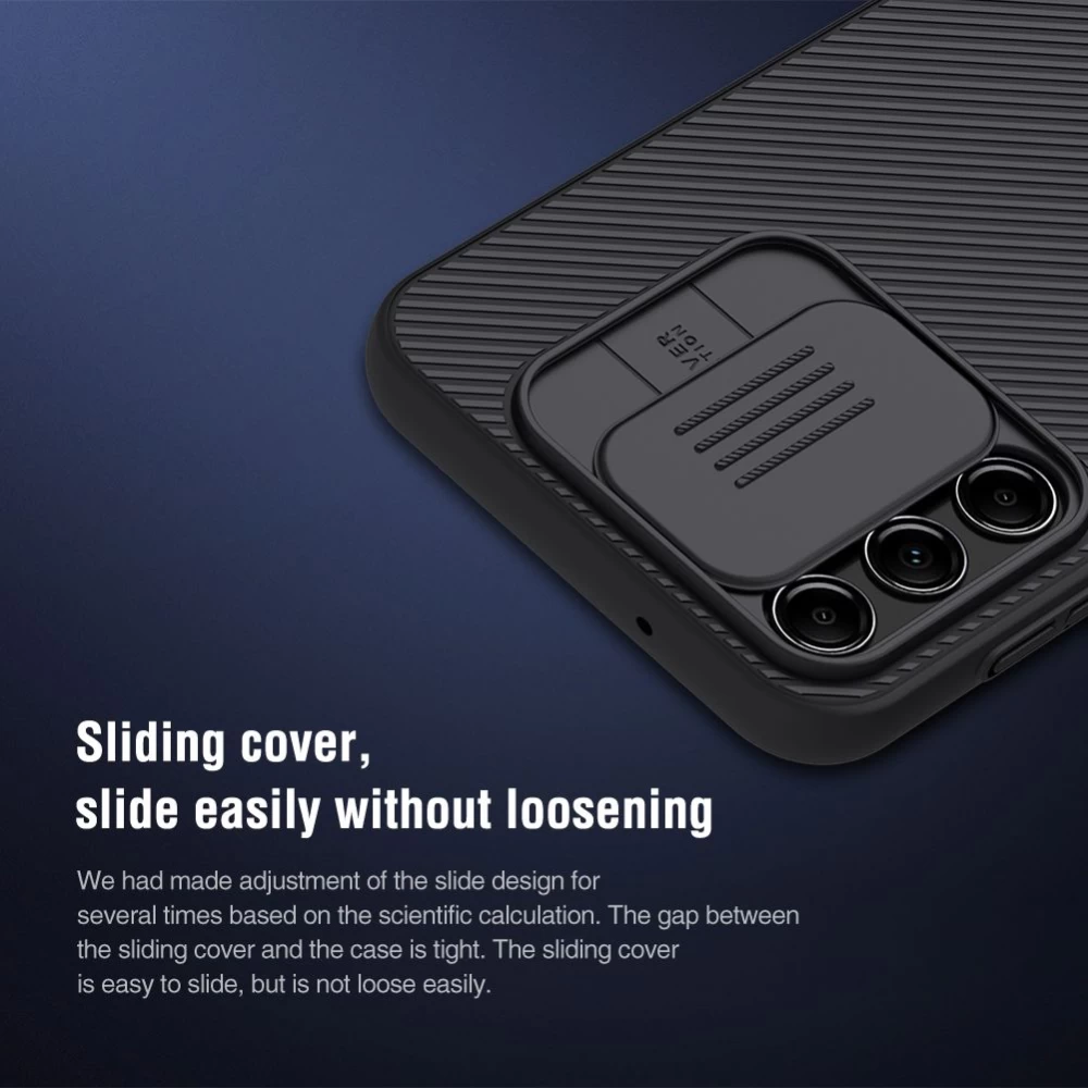 Samsung Galaxy A14 5G чехол синий NILLKIN CAMSHIELD