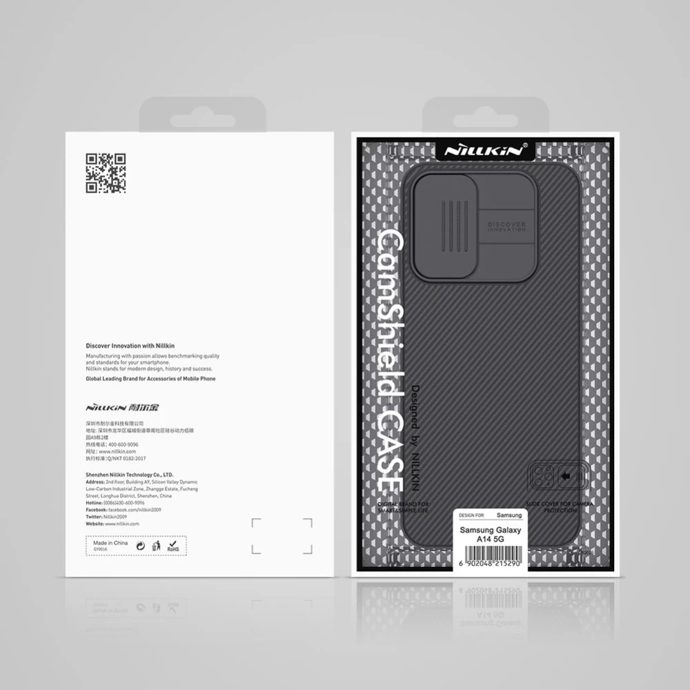 Samsung Galaxy A14 5G чехол синий NILLKIN CAMSHIELD