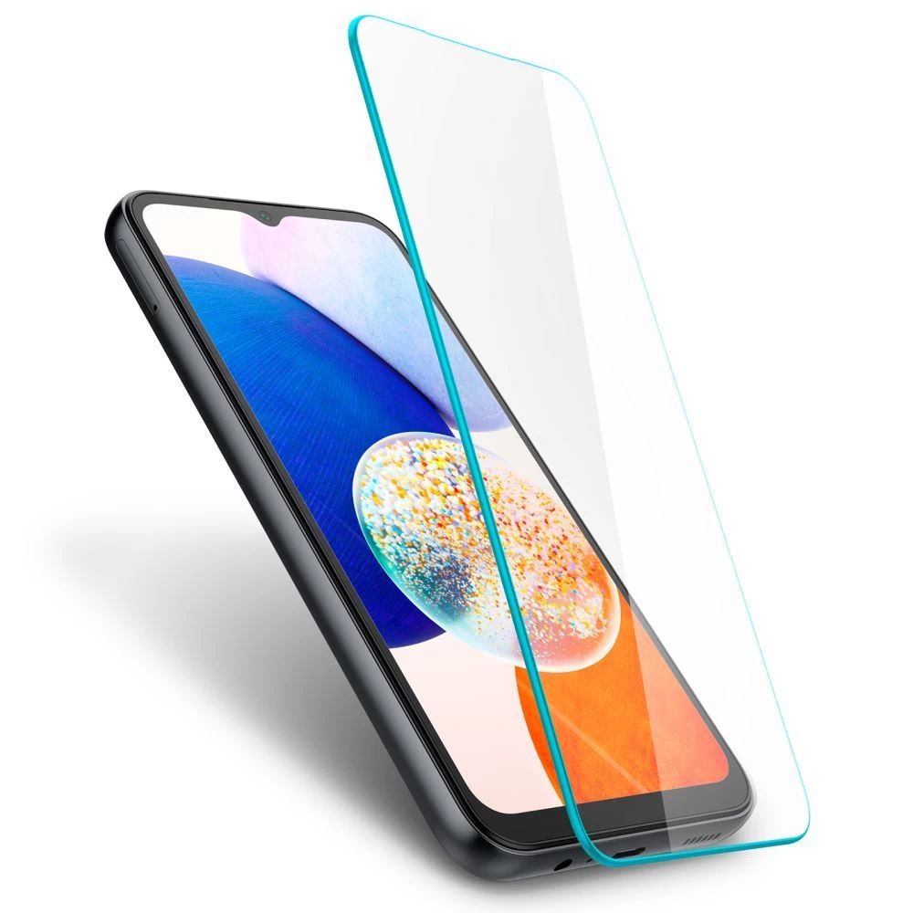 Samsung Galaxy A14 5G skärmskydd SPIGEN GLAS.TR SLIM 2-PACK