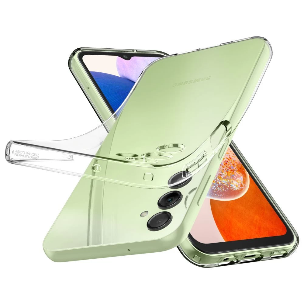 Samsung Galaxy A14 5G чехол прозрачный SPIGEN LIQUID CRYSTAL