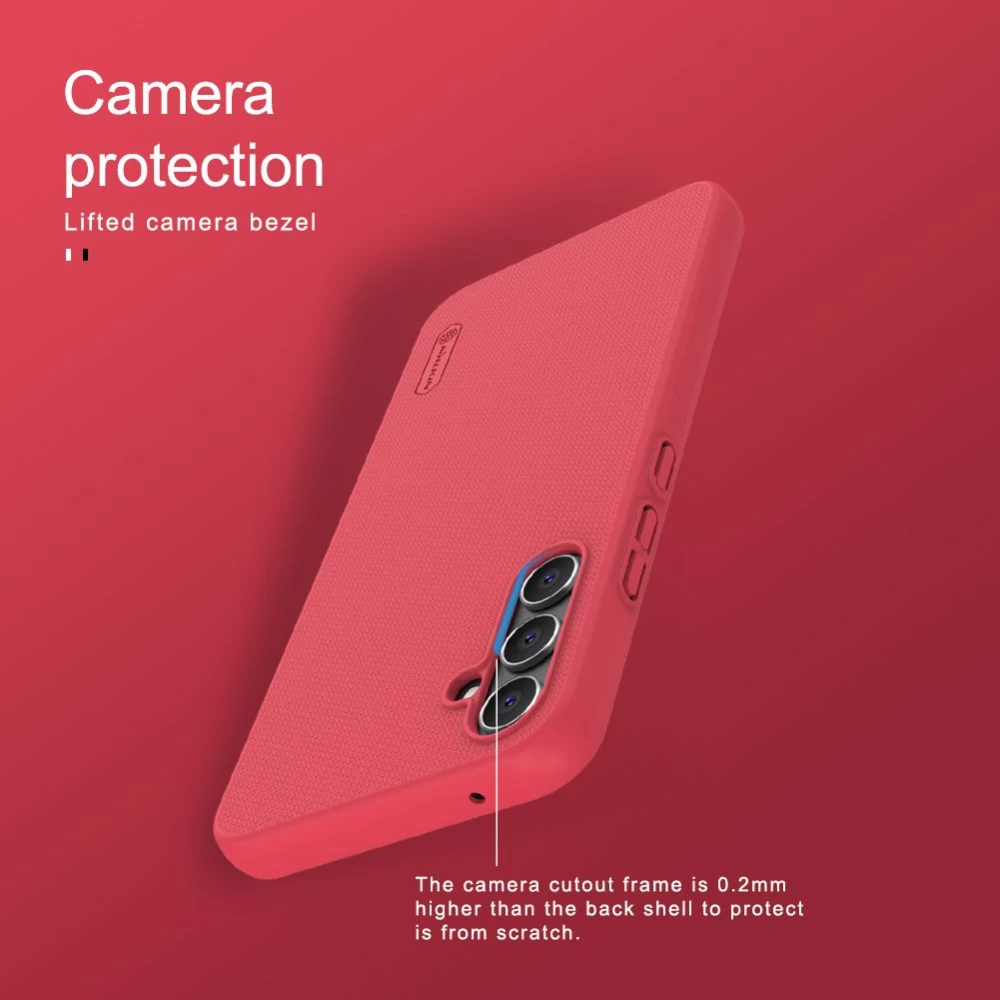 Samsung Galaxy A34 5G case white NILLKIN SUPER FROSTED SHIELD