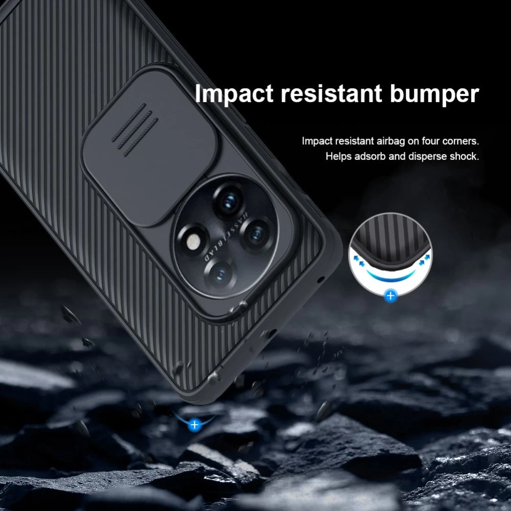 OnePlus 11 5G ümbris sinine NILLKIN CAMSHIELD PRO