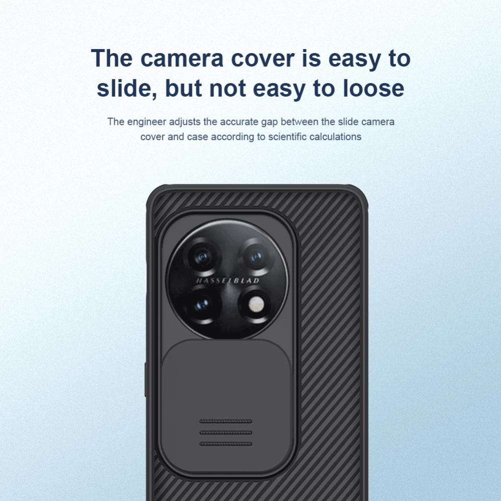 OnePlus 11 5G ümbris sinine NILLKIN CAMSHIELD PRO