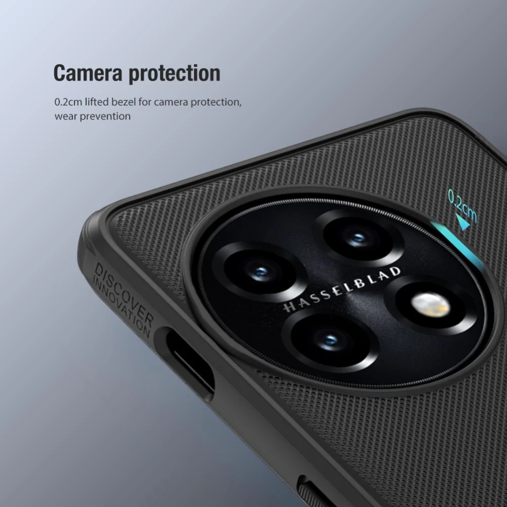 OnePlus 11 5G ümbris sinine NILLKIN SUPER FROSTED SHIELD PRO