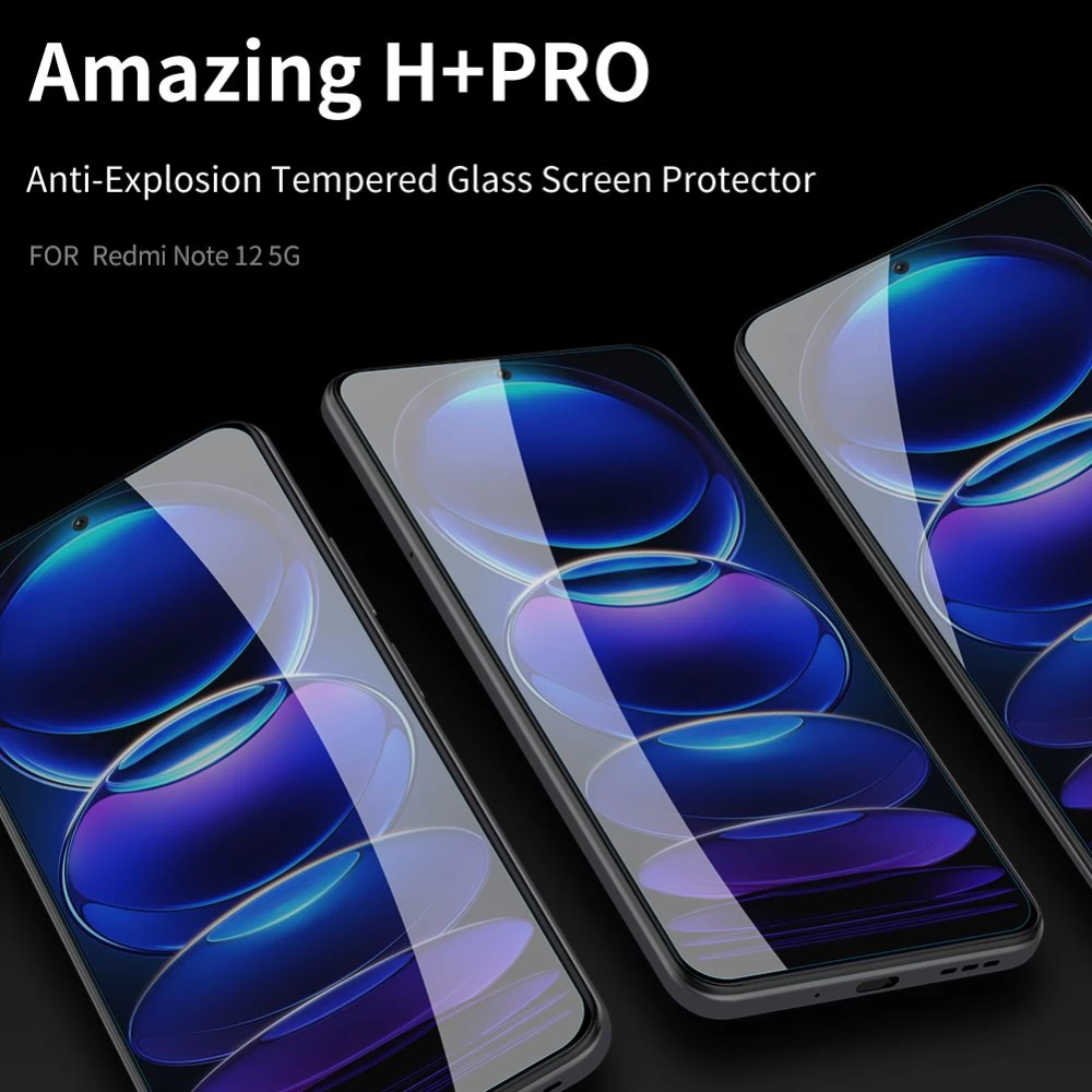 Xiaomi RedMi Note 12 apsauginis stiklas  NILLKIN H+PRO 5G