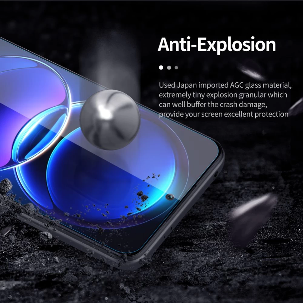 Xiaomi RedMi Note 12 apsauginis stiklas  NILLKIN H+PRO 5G