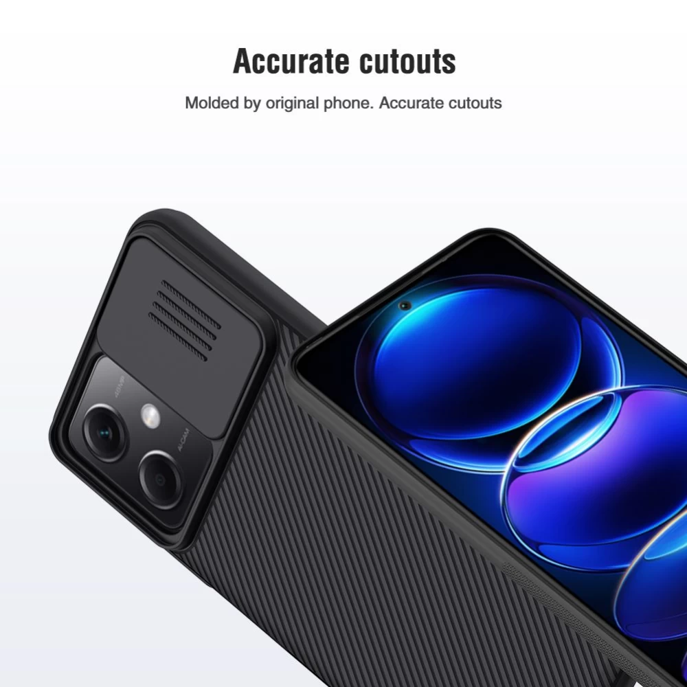 Xiaomi RedMi Note 12 dėklas mėlyna NILLKIN CAMSHIELD 5G