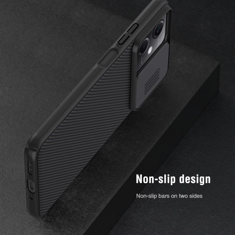 Xiaomi RedMi Note 12 dėklas mėlyna NILLKIN CAMSHIELD 5G