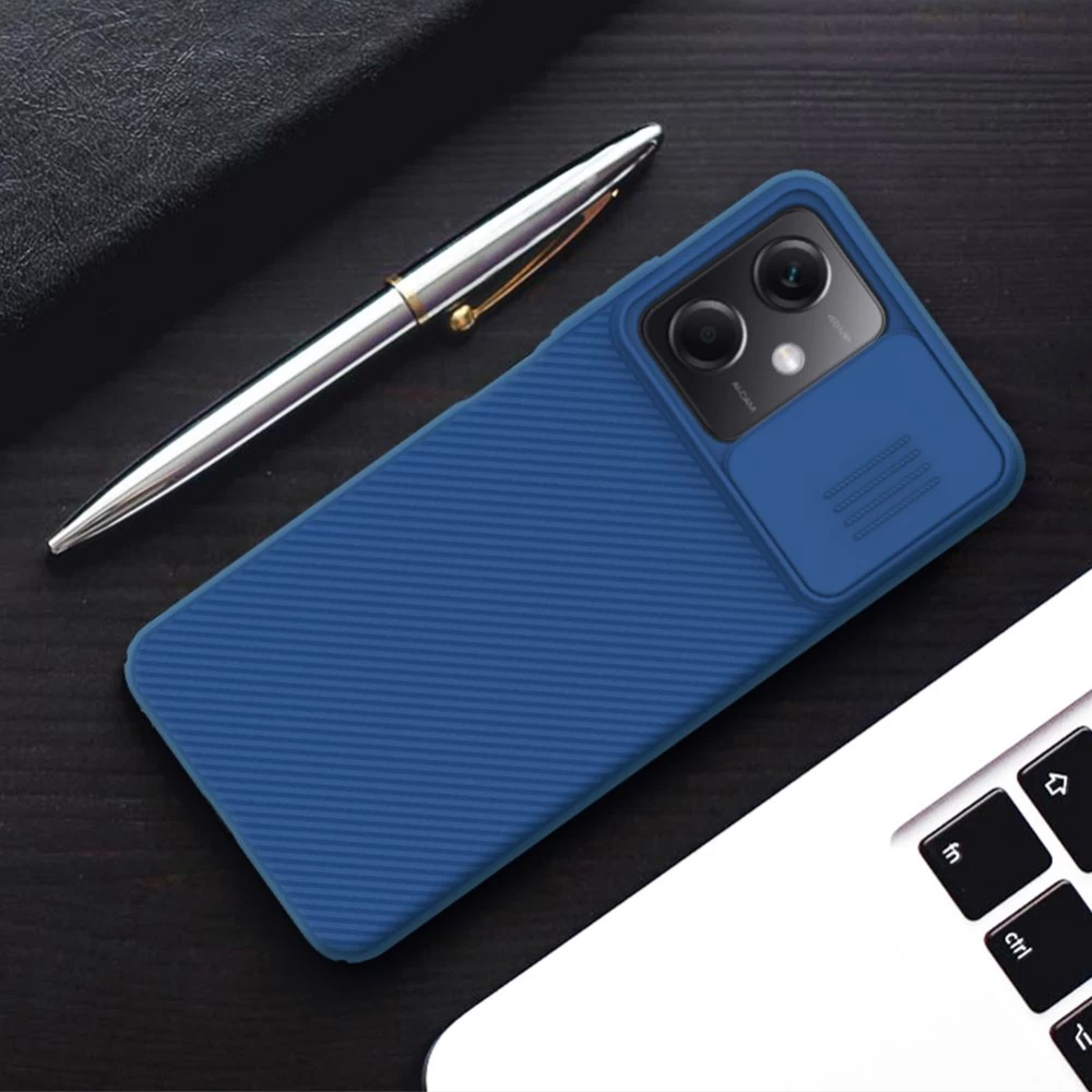 Xiaomi RedMi Note 12 dėklas mėlyna NILLKIN CAMSHIELD 5G
