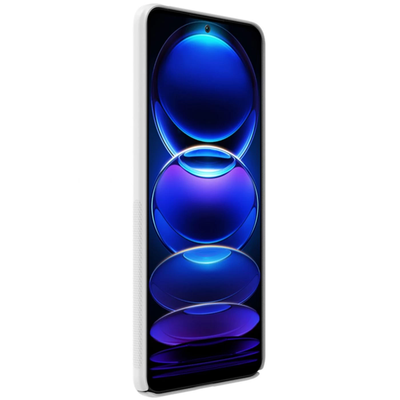 Xiaomi RedMi Note 12 dėklas baltas NILLKIN SUPER FROSTED SHIELD 5G