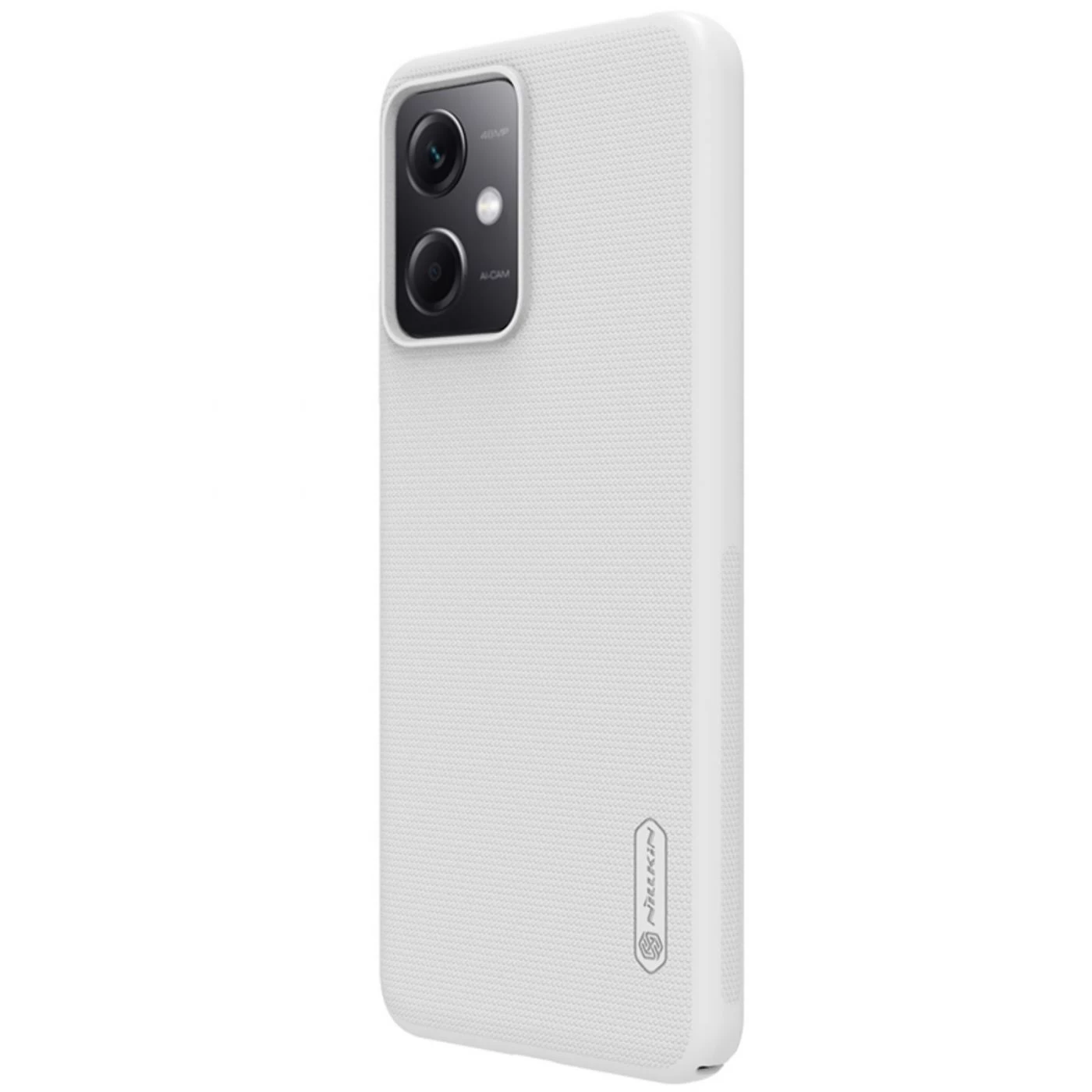 Xiaomi RedMi Note 12 dėklas baltas NILLKIN SUPER FROSTED SHIELD 5G