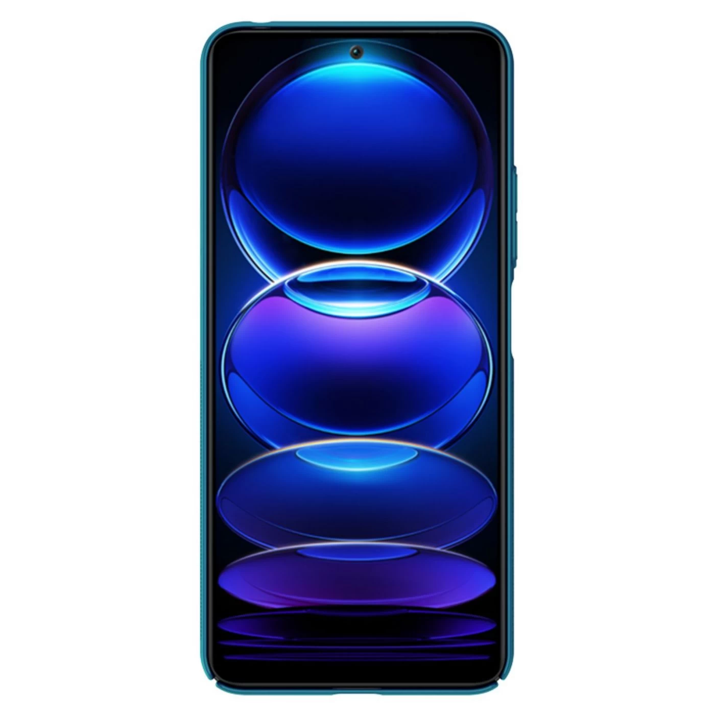 Xiaomi RedMi Note 12 dėklas mėlyna NILLKIN SUPER FROSTED SHIELD 5G