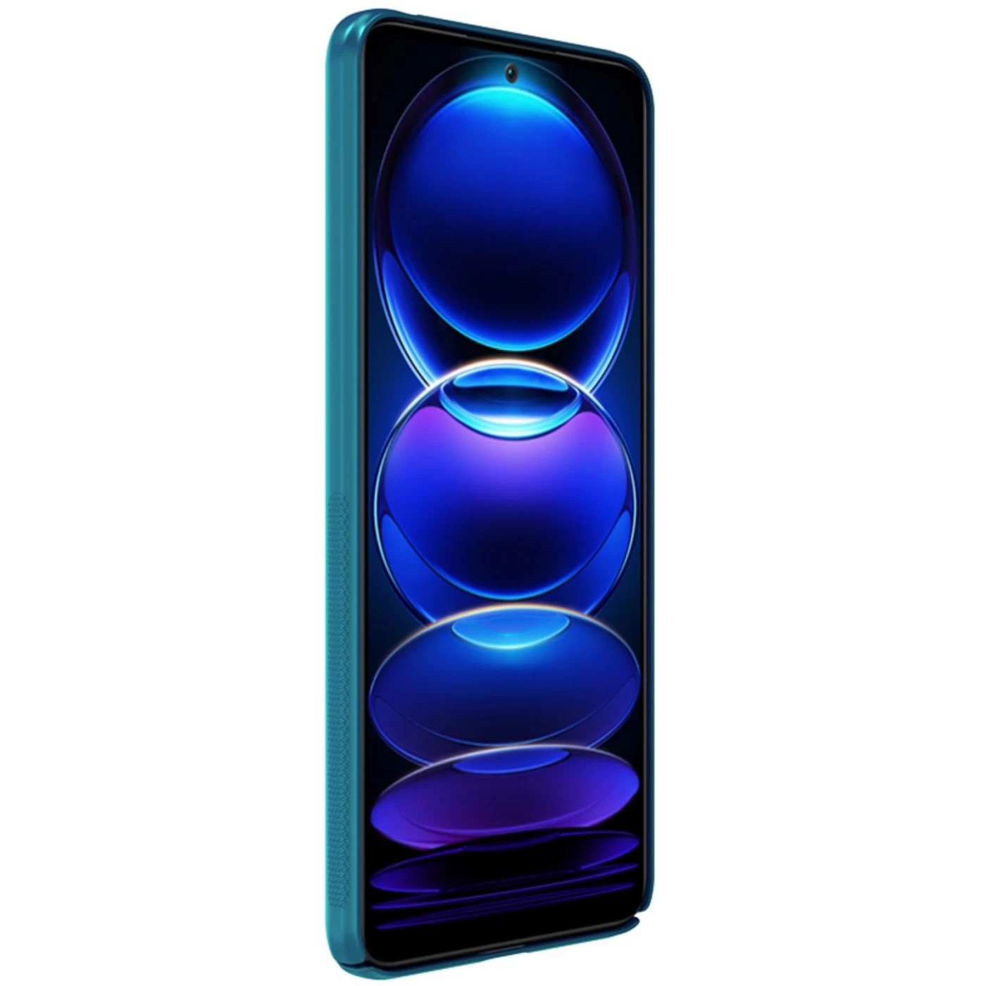 Xiaomi RedMi Note 12 dėklas mėlyna NILLKIN SUPER FROSTED SHIELD 5G