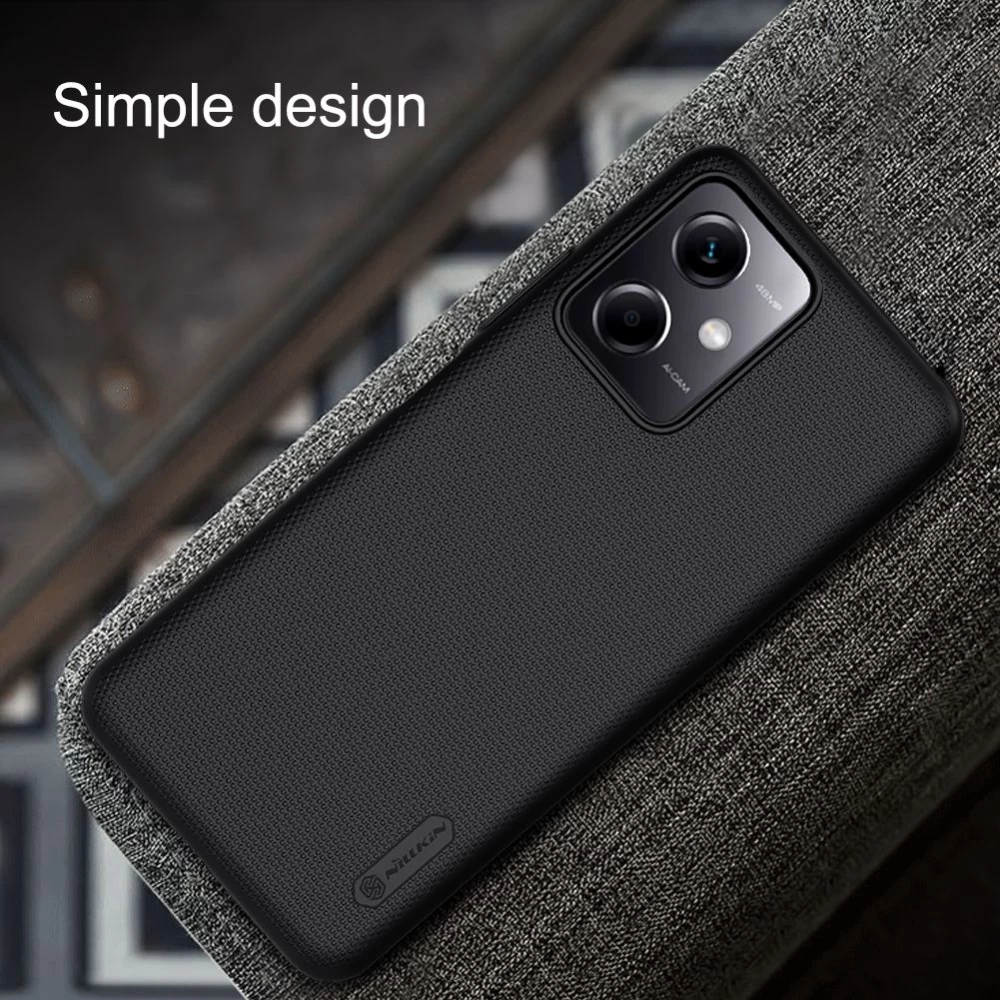 Xiaomi Poco X5 5G case red NILLKIN SUPER FROSTED SHIELD