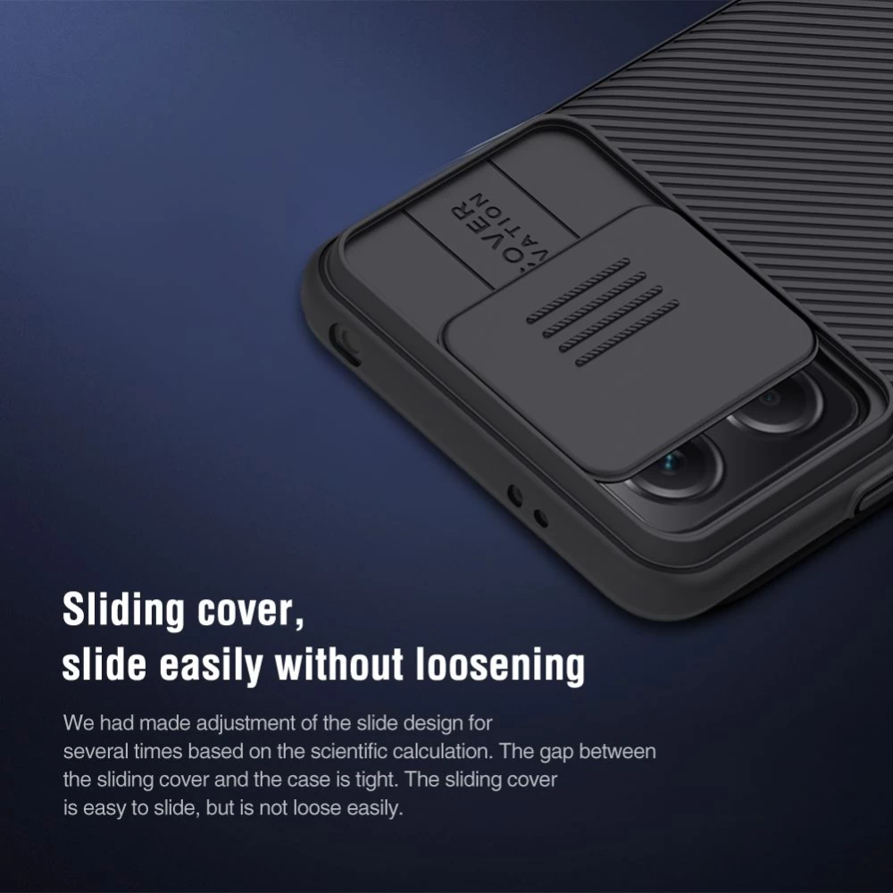 Xiaomi Poco X5 5G ümbris sinine NILLKIN CAMSHIELD