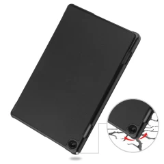 Lenovo Tab M10 10.1 3rd Gen tablet skal, fodral svart TECH-PROTECT SMARTCASE TB328