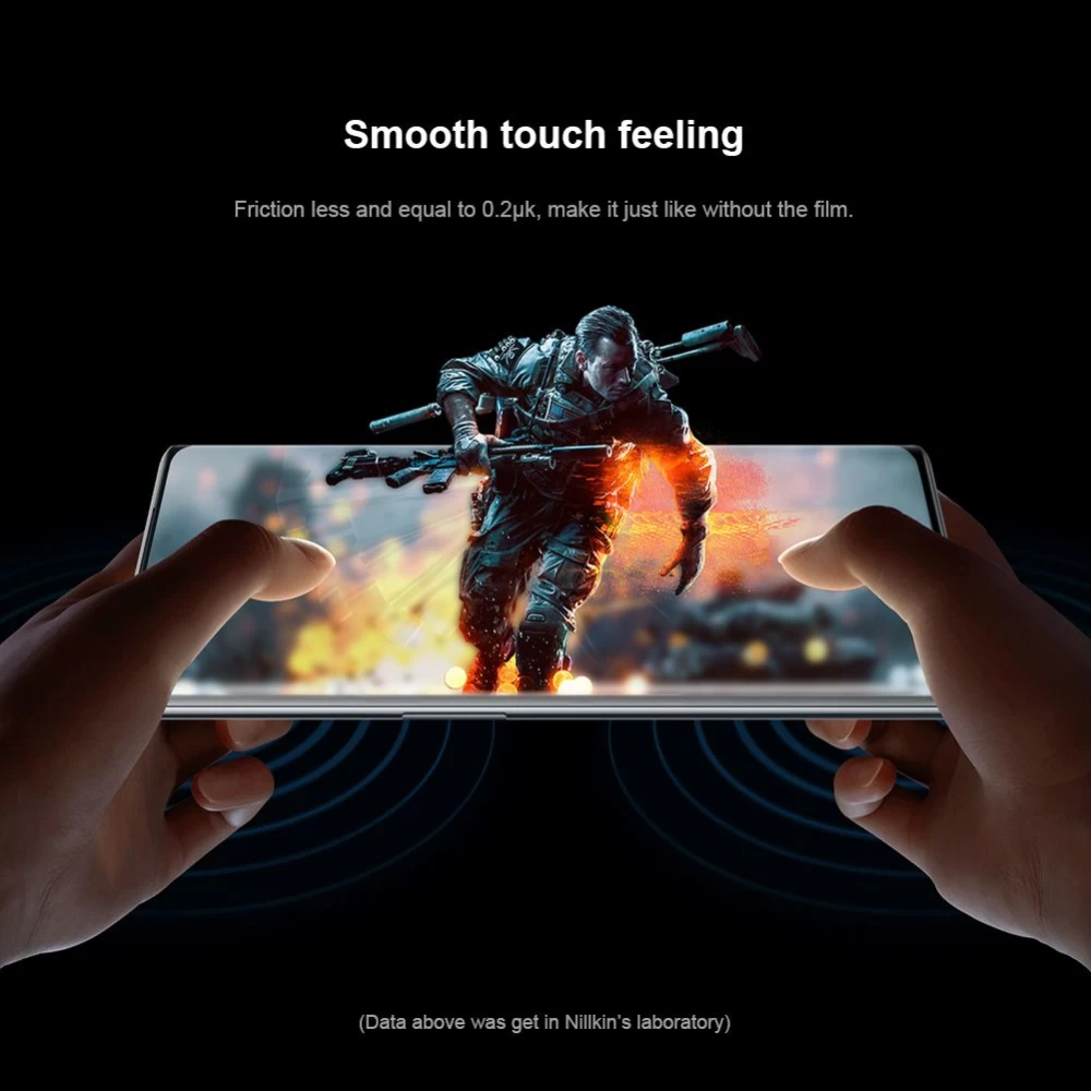 Huawei P60/P60 Pro apsauginis stiklas  NILLKIN IMPACT RESISTANT CURVED FILM (2-pack)
