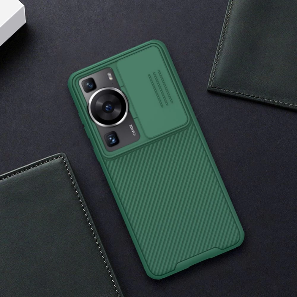 Huawei P60/P60 Pro dėklas Juoda NILLKIN CAMSHIELD PRO