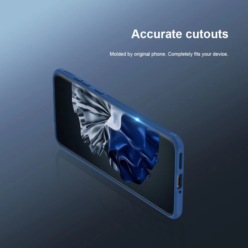 Huawei P60/P60 Pro dėklas mėlyna NILLKIN CAMSHIELD PRO