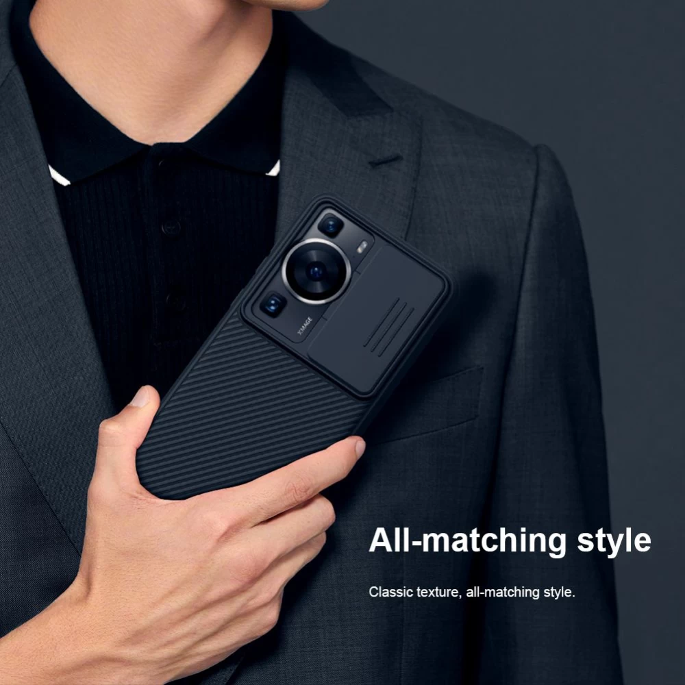 Huawei P60/P60 Pro dėklas mėlyna NILLKIN CAMSHIELD PRO