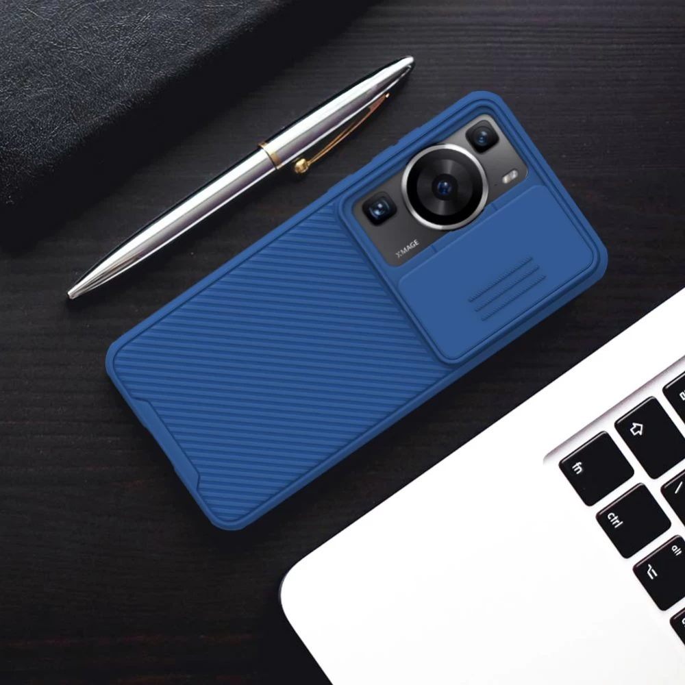Huawei P60/P60 Pro dėklas mėlyna NILLKIN CAMSHIELD PRO