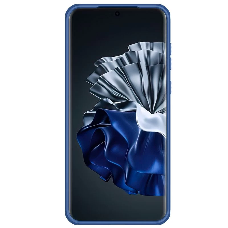 Huawei P60/P60 Pro dėklas mėlyna NILLKIN SUPER FROSTED SHIELD