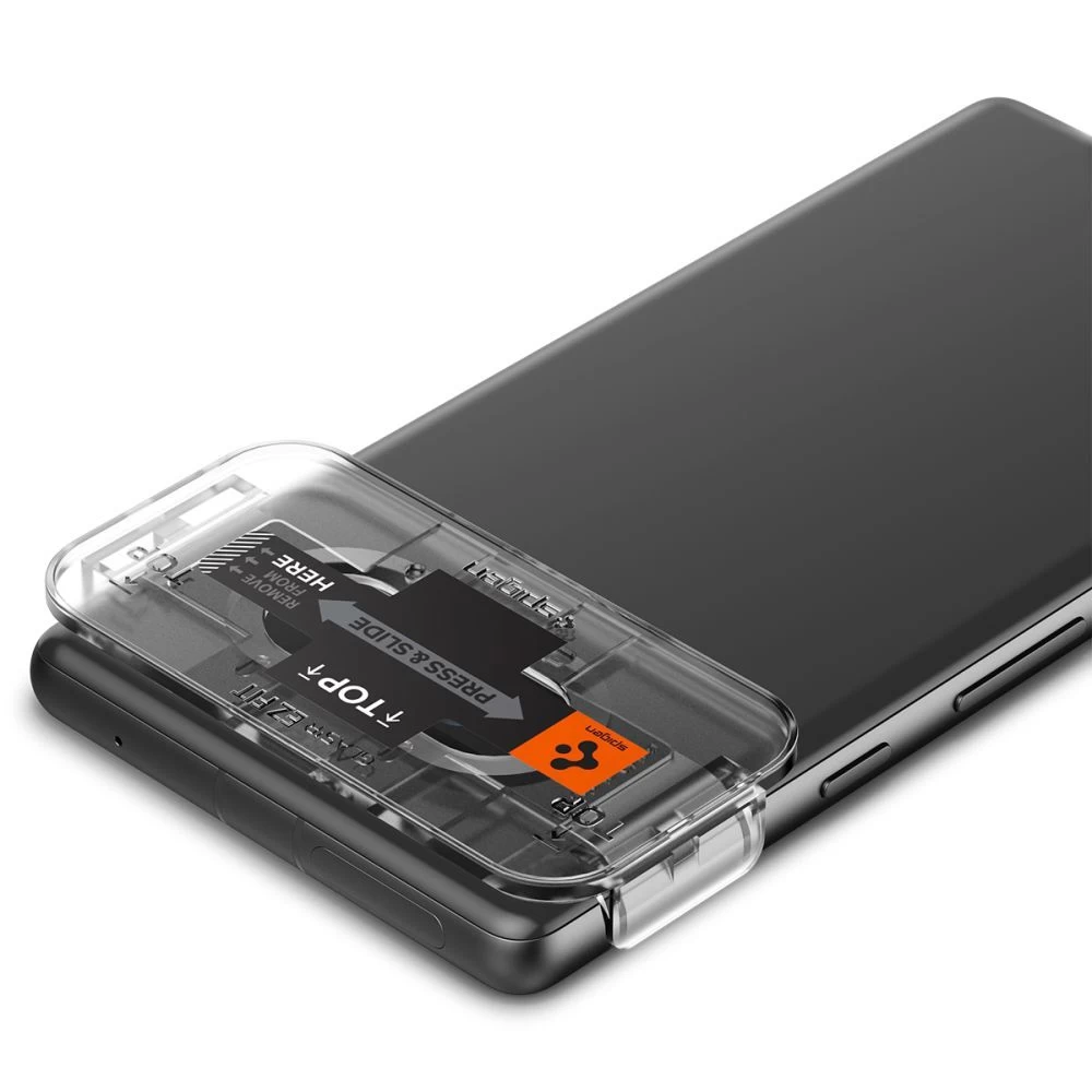 Google Pixel 7A Tempered glass SPIGEN OPTIK.TR ”EZ FIT” CAMERA PROTECTOR 2-PACK